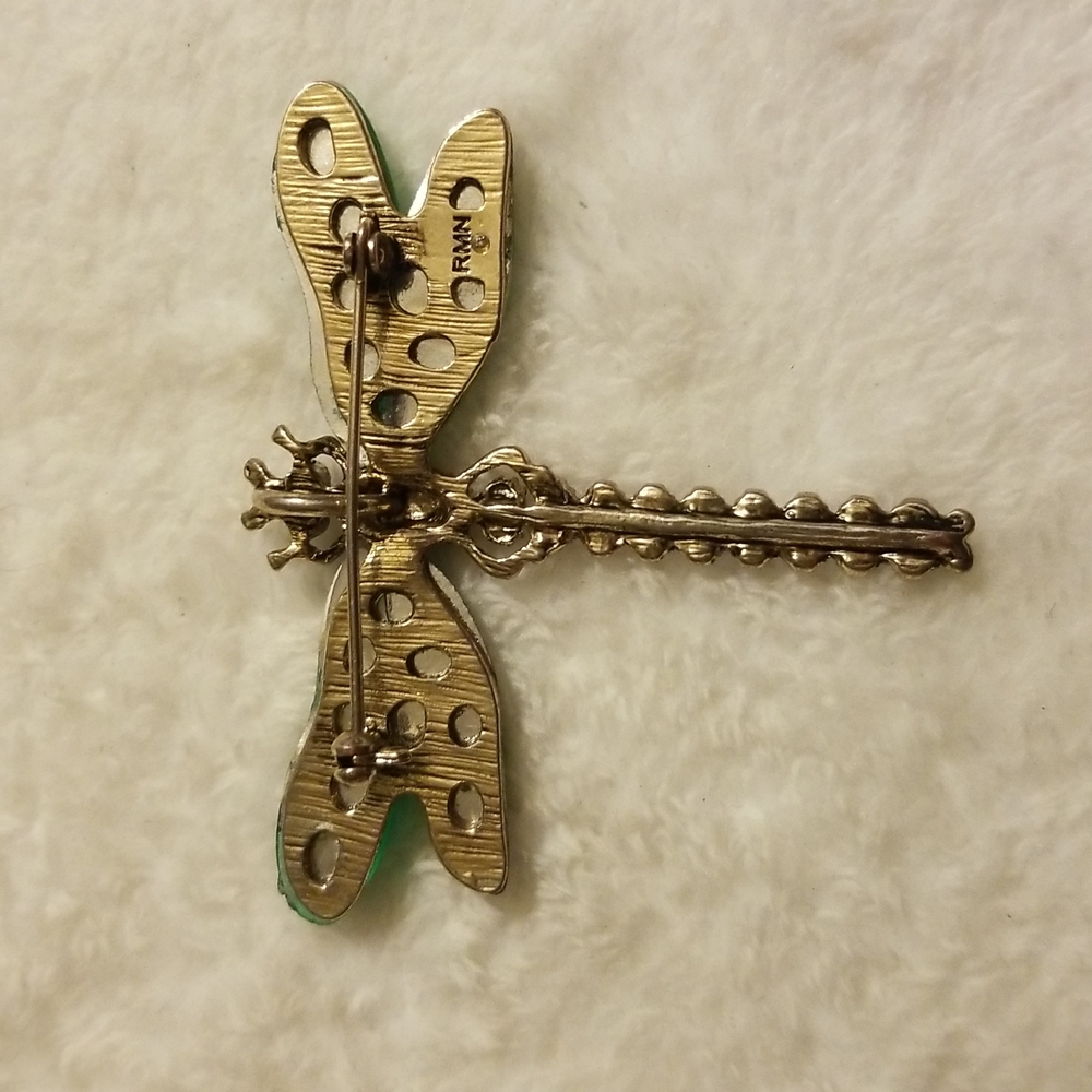 RMN Dragonfly Brooch - Picture 3 of 3